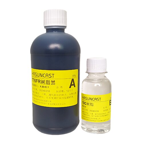 776FR耐高温阻燃环氧树脂灌封胶直线电机控制器密封散热绝缘硬胶