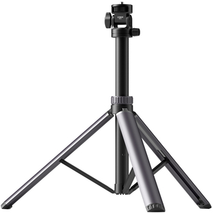 科漫MT61便携式铝合金灯架支架补光灯微单相机通用可伸缩COB灯配件多功能折叠三脚架专业打光设备轻量易携带