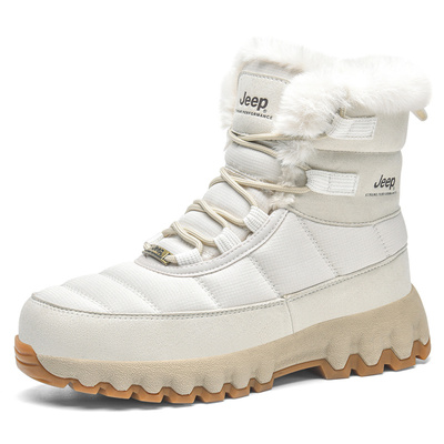 Jeep吉普保暖防滑耐磨情侣雪地靴