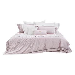 罗莱家纺套件100支长绒棉贡缎丝绵床单被套双人床学生宿舍四件套