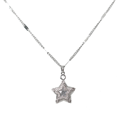 星芒小众star耳钉钛钢