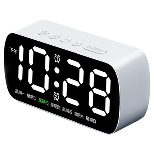 2026新款闹钟初高中生专用智能学生起床神器电子时钟学习强力叫醒