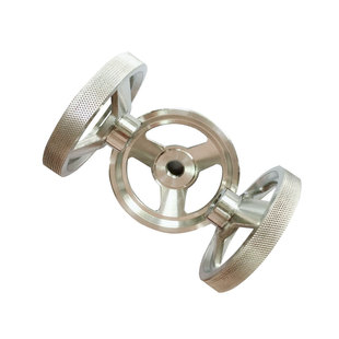 304不锈钢手轮 CNC机床手轮  滚花手轮不锈钢手轮 医用机械手柄