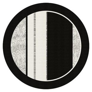 入户门地垫高级感进门门垫新款圆形客厅地毯家用防滑垫子玄关脚垫