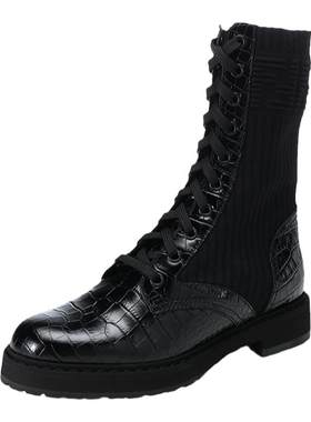 【甄品精选】FENDI芬迪 女士系带靴子马丁靴 8T6780 AHHA