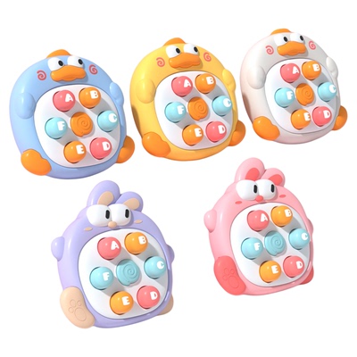 掌上迷你打地鼠按按乐婴儿早教益智宝宝手指按压0一1岁玩具幼儿童