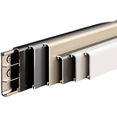 德广铝合金踢脚线超级瓷泳工艺