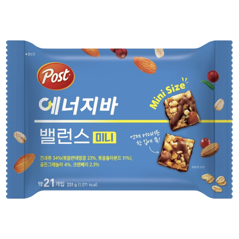韩国直邮Post平衡能量棒代餐