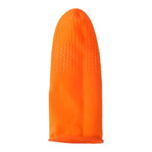 乳胶手指套加厚耐磨麻点钞套袋分页电子美甲防护胶皮劳保防滑护套