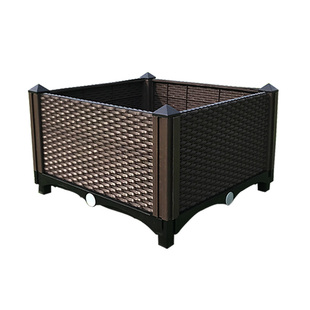 阳台蔬菜种植箱花箱户外室外组合庭院楼顶天台露台花盆种菜长方形