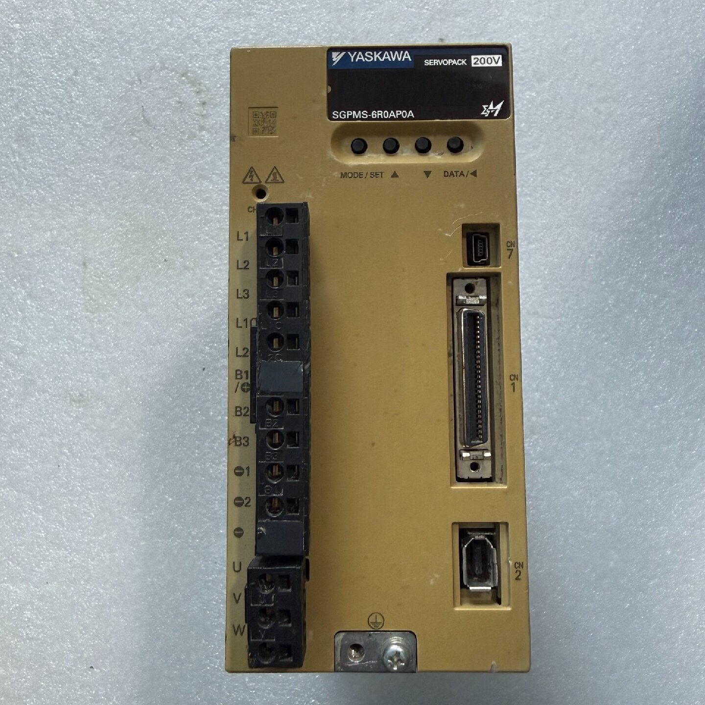 议价安川伺服驱动器 SGPMS-6R0AP0A