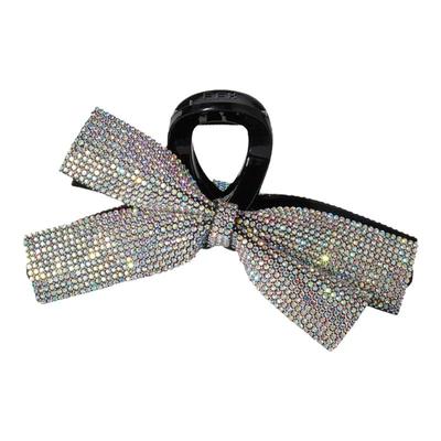 流光饰品FFX满钻蝴蝶结抓夹