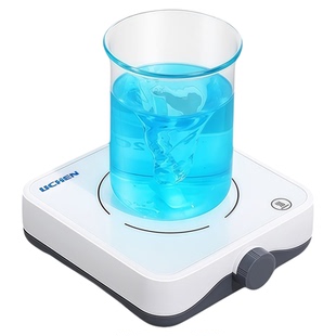 力辰迷你小型磁力搅拌器实验室数显定时加热恒温1L2L转子电磁机仪