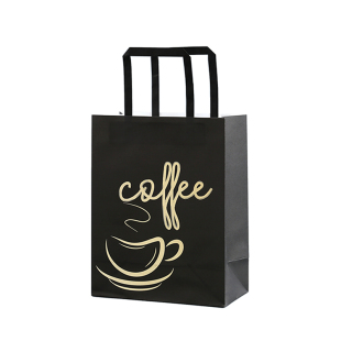 咖啡奶茶外卖打包袋牛皮纸袋定制烘焙包装袋甜品袋饮品手提袋杯托