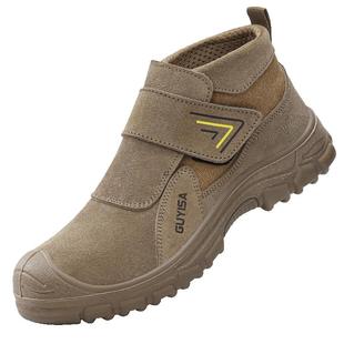 劳保鞋男款士电焊工专用防砸防刺穿安全工地工作冬季加绒2025新款