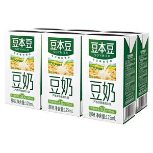 豆本豆有机奶125ml*24盒小包装