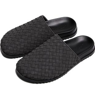 【25SS】littlegood复古编织包头勃肯拖鞋女2025新款百搭拖鞋外穿