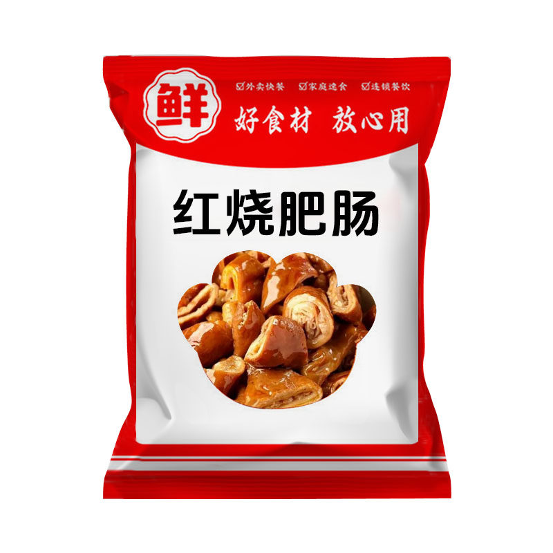 登娃红烧肥肠粉面浇头加热即食