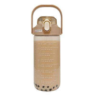 耐高温玻璃运动大容量目标刻度壶