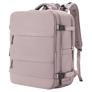旅行背包女2025新款双肩包旅游轻便行李包大容量出差通勤电脑书包