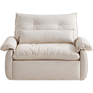 林氏可拆洗沙发床折叠两用2025新款双人伸缩多功能小户型绿色