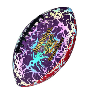 ProSelect专选橄榄球9号标准比赛儿童学生反光腰旗橄榄球美式足球