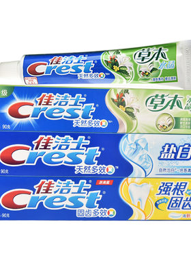 佳洁士草本水晶薄荷盐白牙膏140g
