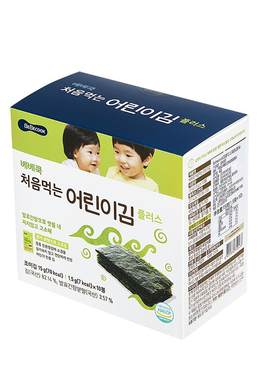儿童韩国海苔片bebecook盒装