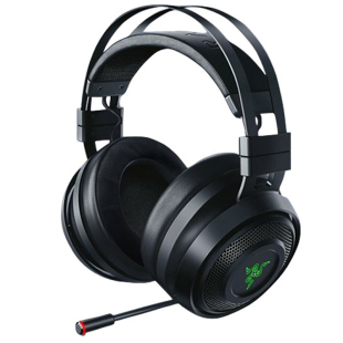 Razer/雷蛇 影鲛终极版幻彩北海巨妖V2萌猫有线无线双模游戏耳机