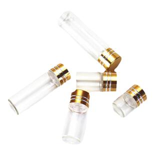 1ml/2ml/3ml分装小瓶 透明玻璃瓶 带盖药水密封瓶 迷你小玻璃瓶