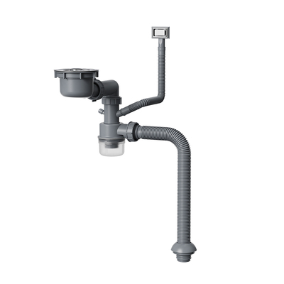 九牧洗菜盆下水管配件厨房下水管排水管双槽洗碗池下水器防臭通用