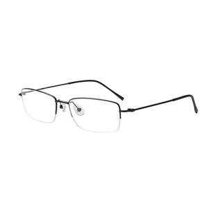 明月镜片近视眼镜商务款镜框架网上配眼镜有度数防蓝光男女56088