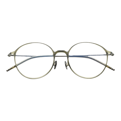 冷茶色小框近视镜韩版