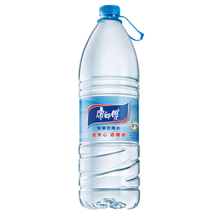 康师傅纯净水1.5L*8瓶整箱特价家庭办公大瓶饮用非矿泉水2箱包邮