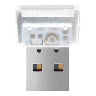 车载氛围灯LED呼吸小夜灯免接线汽车车内usb免改装点烟器装饰照明