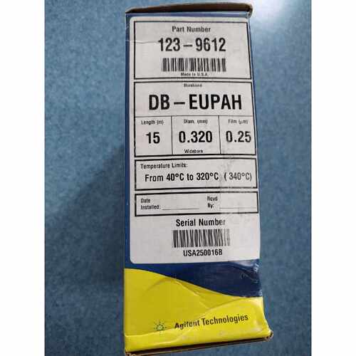 议价123-9612安捷伦色谱柱 DB-EUPAH色谱柱15m0.320mm 0.25μm全