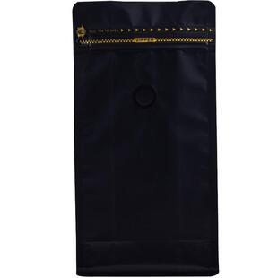 八边封自立袋茶叶包装袋咖啡豆气阀袋铝箔加厚普洱茶白茶绿茶定制