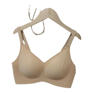 LYCRA超薄无钢圈全罩果冻条软支撑内衣女 聚拢上托防下垂文胸