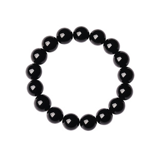 宫里上新黑曜石手串女款天然水晶手链女天然正品黑色女生生日礼物