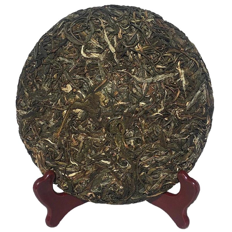 云南七子饼茶357克头春霸气普洱生茶古树西双版纳茶勐海老班章