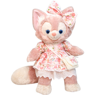 M号星黛露衣服着替蓝格小花裙挎包洛莉塔裙套装M贝儿毛绒玩偶娃衣