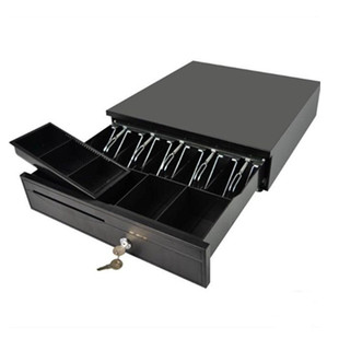 MYOU405五格三档收银箱超市收银盒七格纸币钱箱 支持美团 客如云