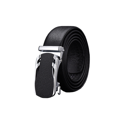 布锐科皮带Bresk男士真牛皮腰带新款牛皮商务潮布瑞科克皮带正品2