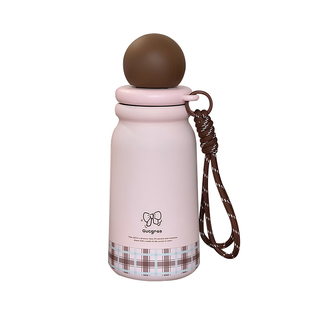 保温杯女生高颜值可爱咖啡杯车载便携吸管杯子学生小巧外带水杯