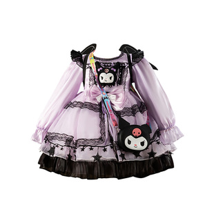 D.Bkyer原创女童连衣裙春季2026新款库洛米衣服cos公主裙生日裙子