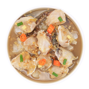 福鼎醉蟹大梭子蟹块呛蟹股糊咸蟹江生蟹腌制鲜活即食罐装福建海鲜