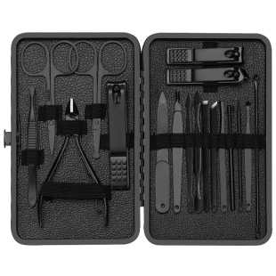 德系指甲剪刀套装家用修甲修脚刀工具挖耳勺鼻毛剪男士专用剪指钳