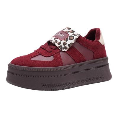 华耐加绒厚底德训鞋运动鞋休闲