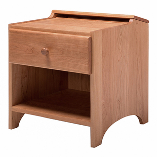 失物招领安妮床头柜简约现代小柜子卧室储物柜北欧床边实木收纳柜