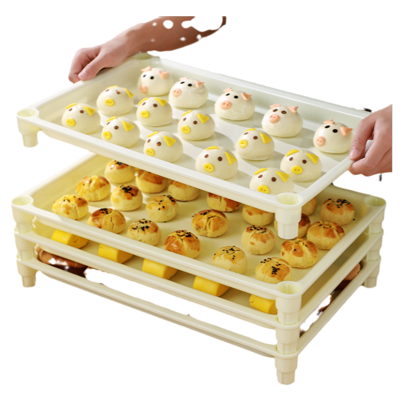 饺子盘可叠加多功能盘长方形